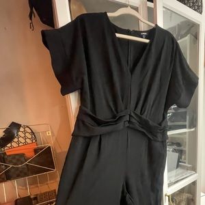 Express Black Jumpsuit Size Large